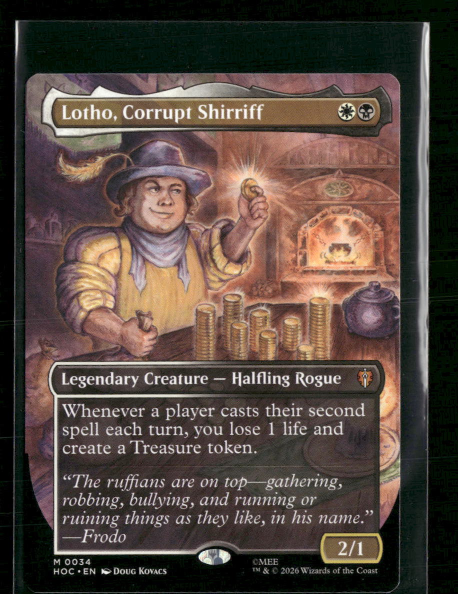 The Hobbit: Eternal-Legal Lotho, Corrupt Shirriff (Borderless) #34