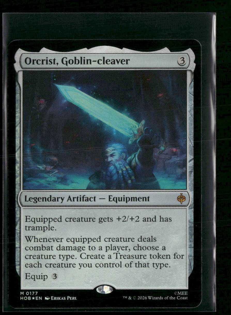 The Hobbit Orcrist, Goblin-cleaver Foil #177