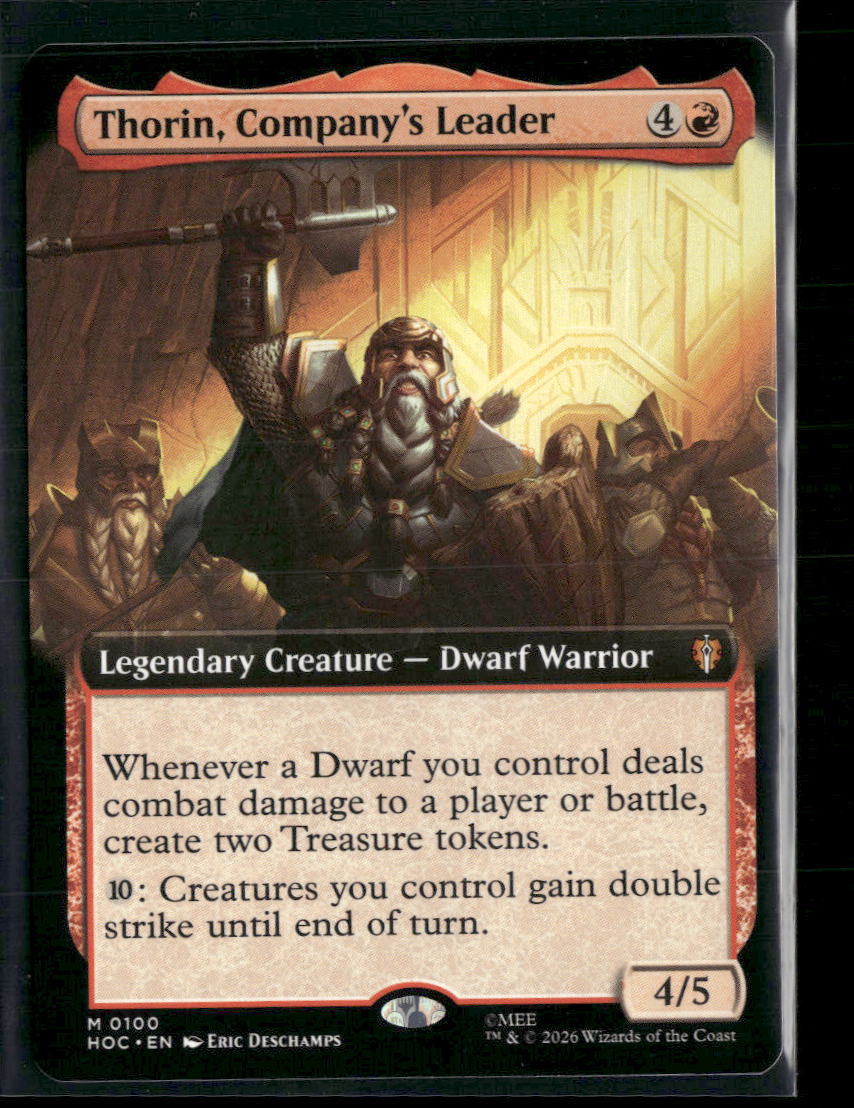 The Hobbit: Eternal-Legal Thorin, Company's Leader (Extended Art) #100
