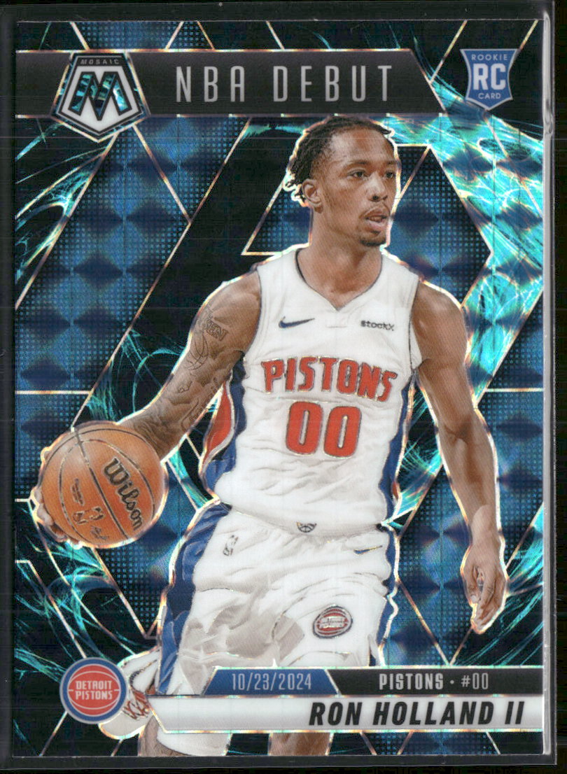2024-25 Panini Mosaic Genesis Mosaic Ron Holland II RC #258