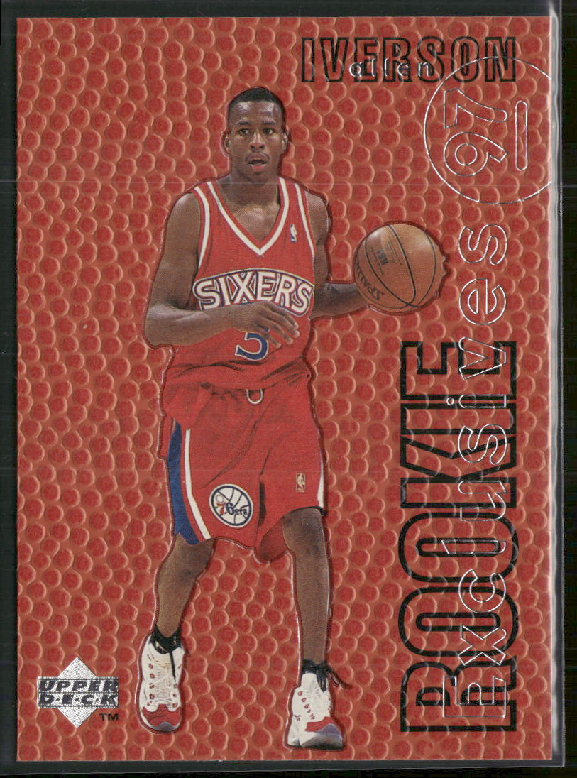 1996-97 Upper Deck Rookie Exclusives Allen Iverson #R1