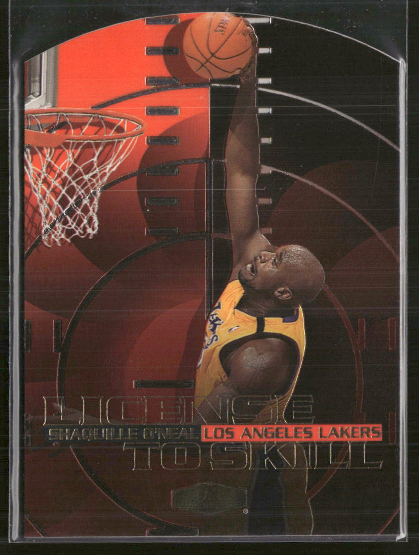 1999-00 Flair Showcase License to Skill Shaquille O'Neal #2 LS