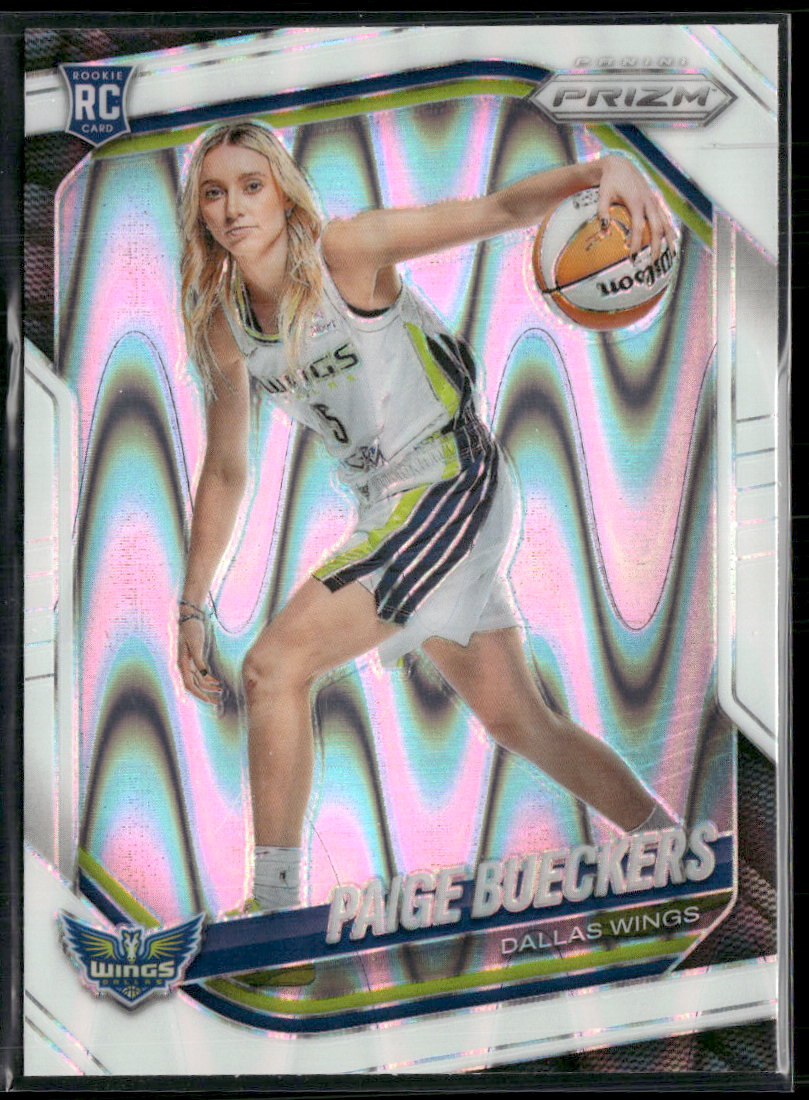 2025 Panini Prizm WNBA White Seismic Prizms Paige Bueckers #147