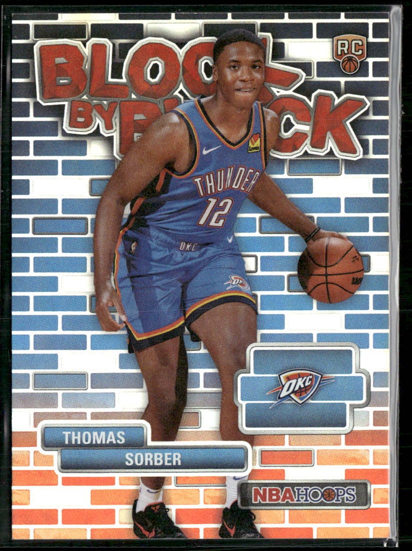 2025-26 Hoops Block By Block Thomas Sorber #BYB-15