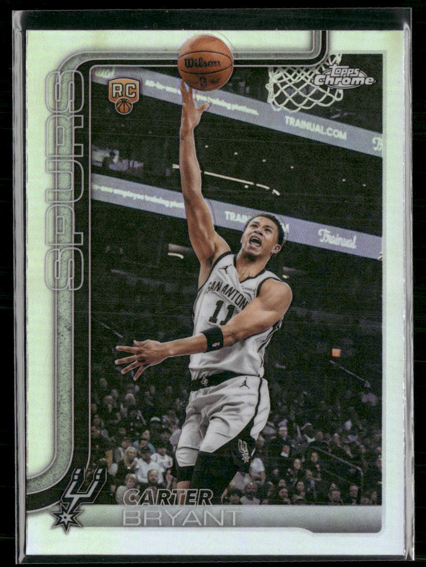2025-26 Topps Chrome Update Refractor Carter Bryant RC #164