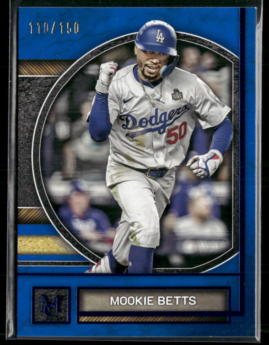 2025 Topps Museum Collection Sapphire Mookie Betts #/150 #63