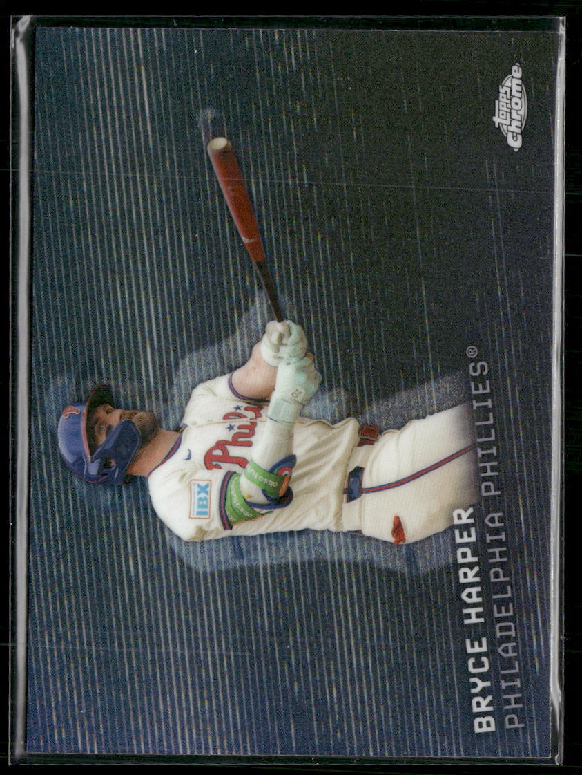 2026 Topps Chrome Static Noise Bryce Harper #SN-13
