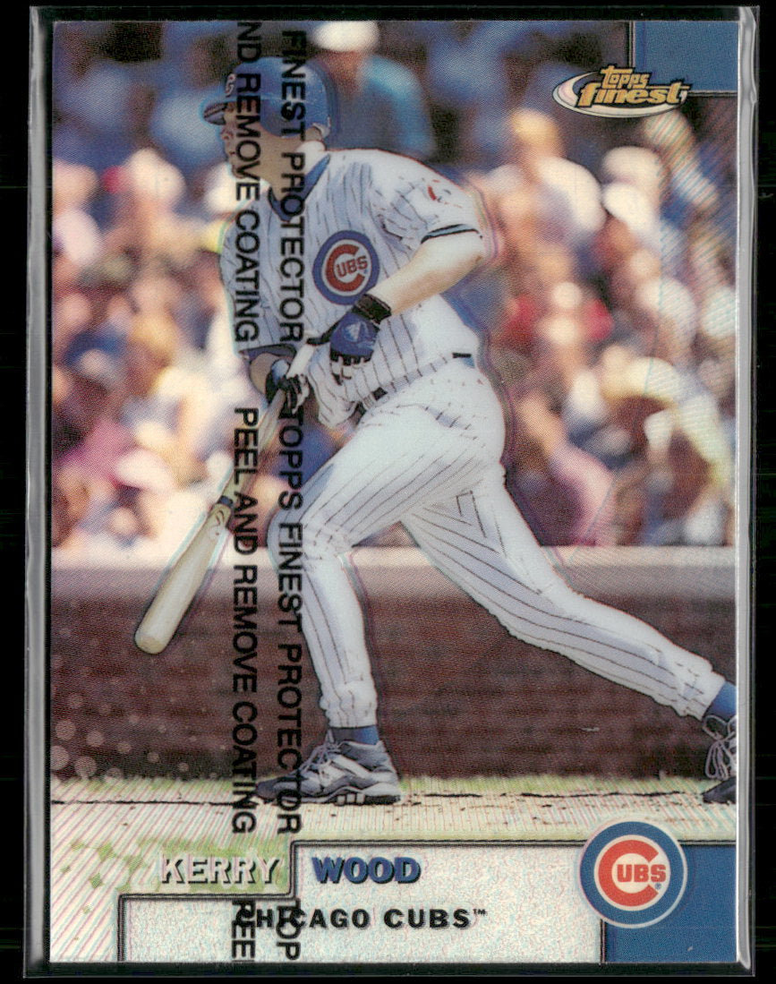 1999 Finest Refractors Kerry Wood #81
