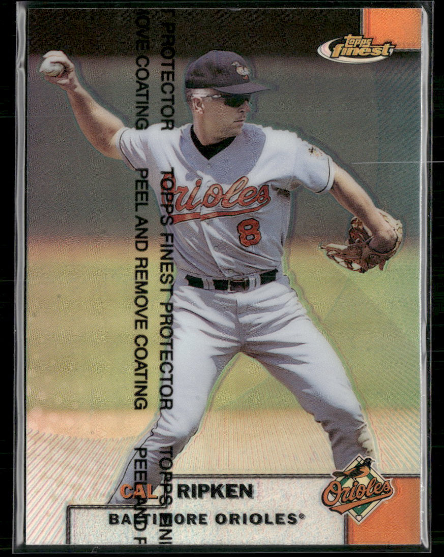 1999 Finest Refractors Cal Ripken #82