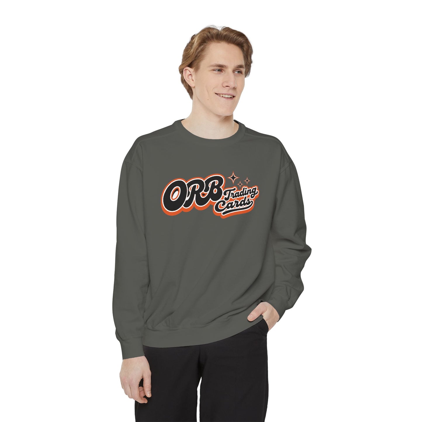 Find Your People Sweatshirt — ORB Trading Cards Retro Graphic Crewneck