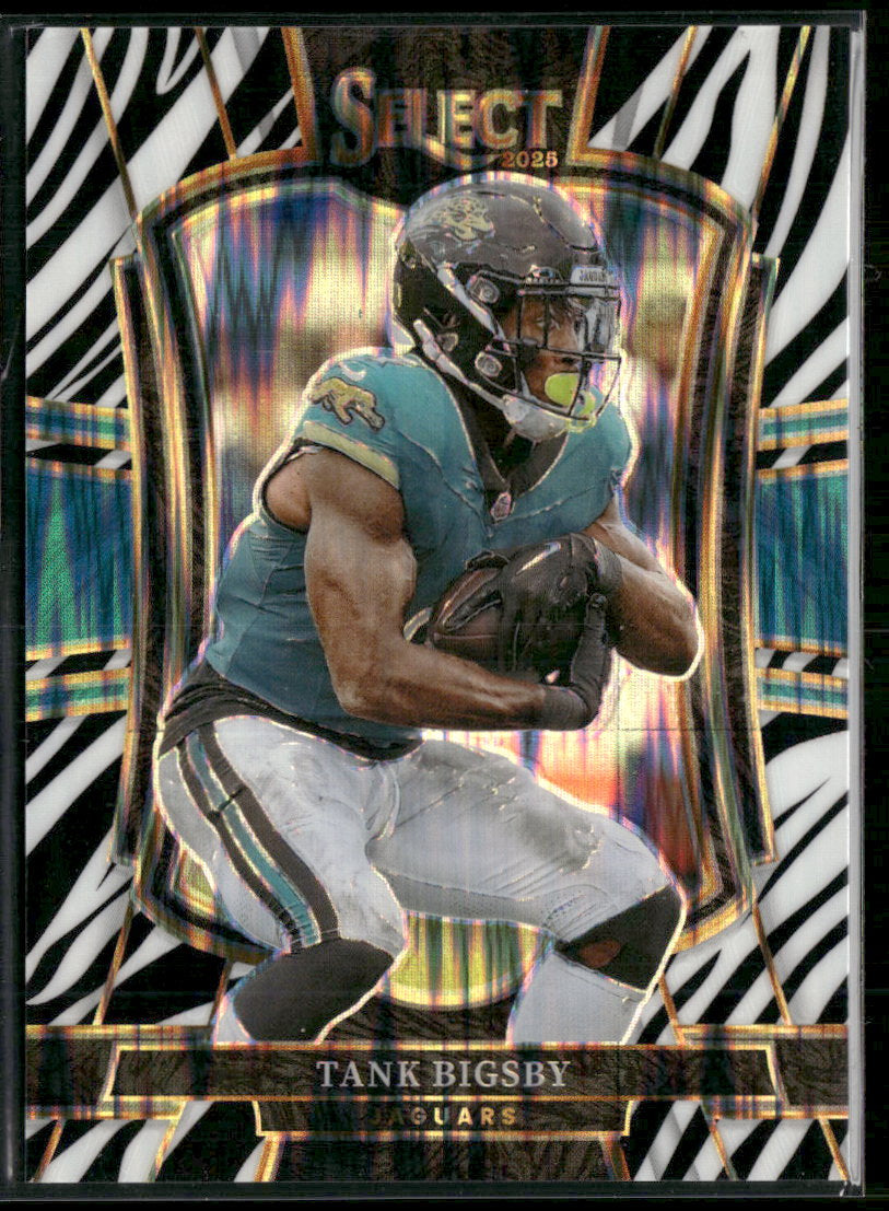2025 Panini Select Zebra Prizm Shock Tank Bigsby #129
