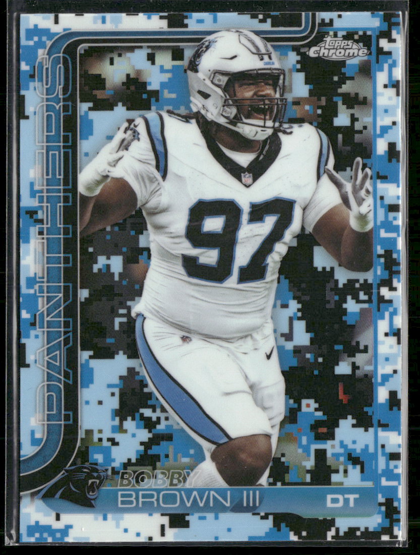 2025 Topps Chrome Team Camo Bobby Brown III #46
