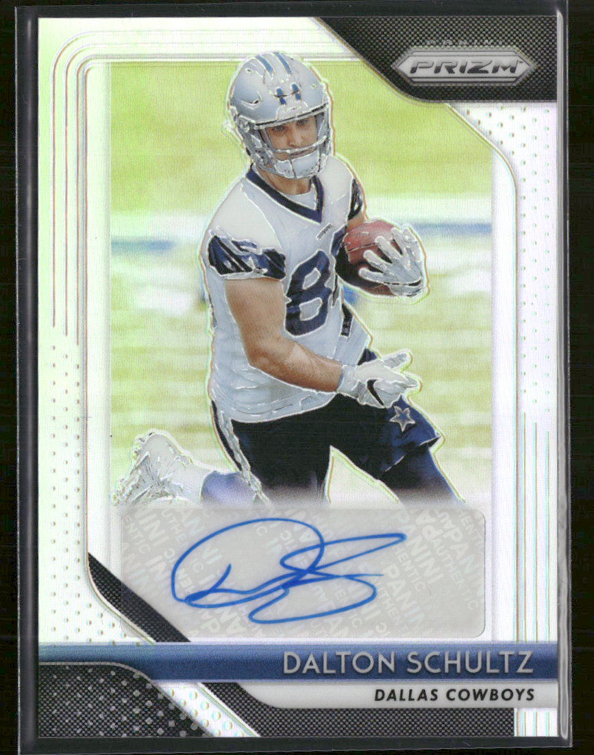 2018 Panini Prizm Rookie Autographs Prizm Dalton Schultz AU #RA-DS