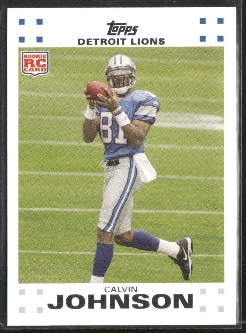 2007 Topps Exclusive Rookies Calvin Johnson #2