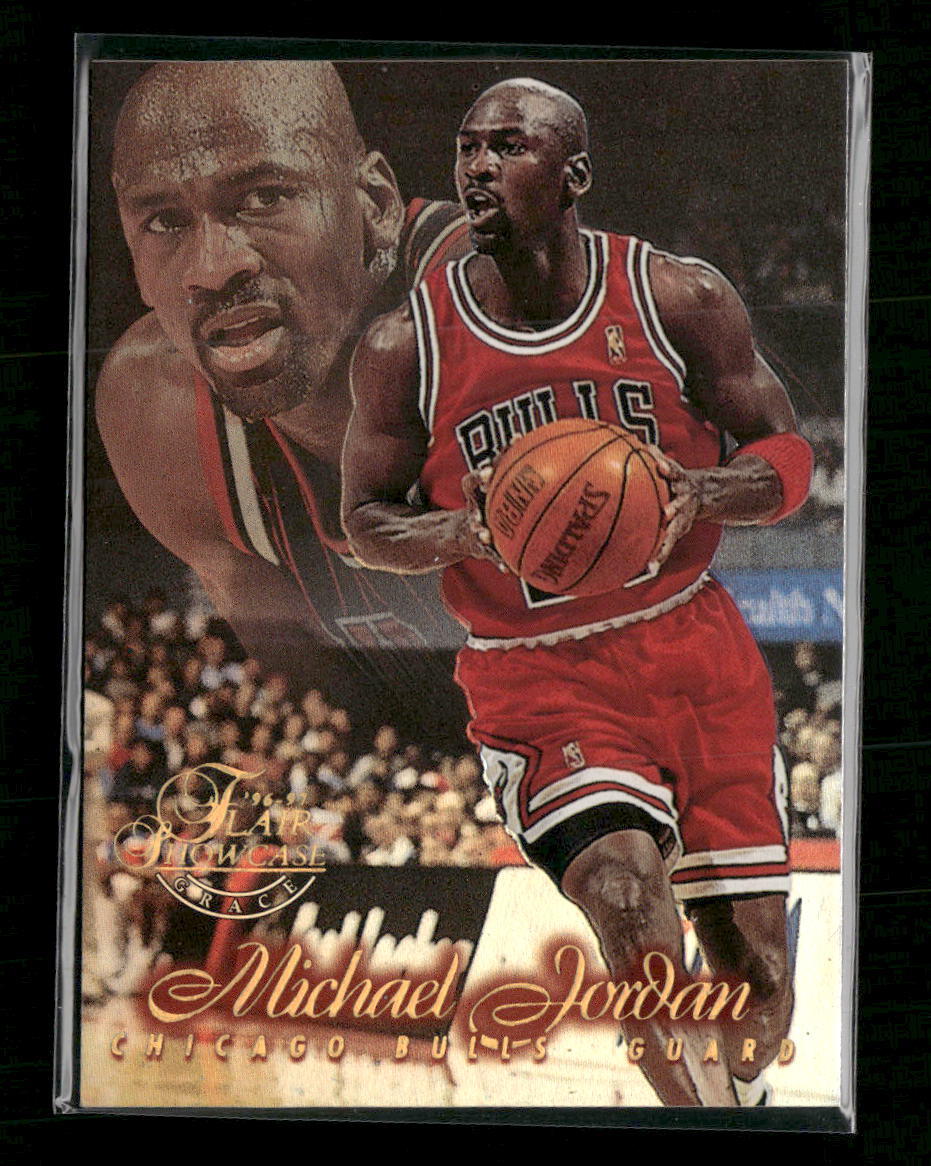 1996-97 Flair Showcase Flair Showcase Row 1 (Grace) Michael Jordan #23