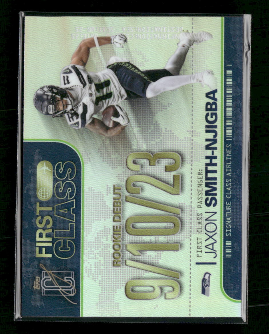 2025 Topps Signature Class First Class Jaxon Smith-Njigba #FC-14