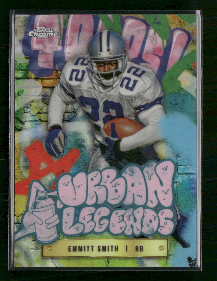 2024 Topps Chrome Urban Legends Emmitt Smith #UL-4