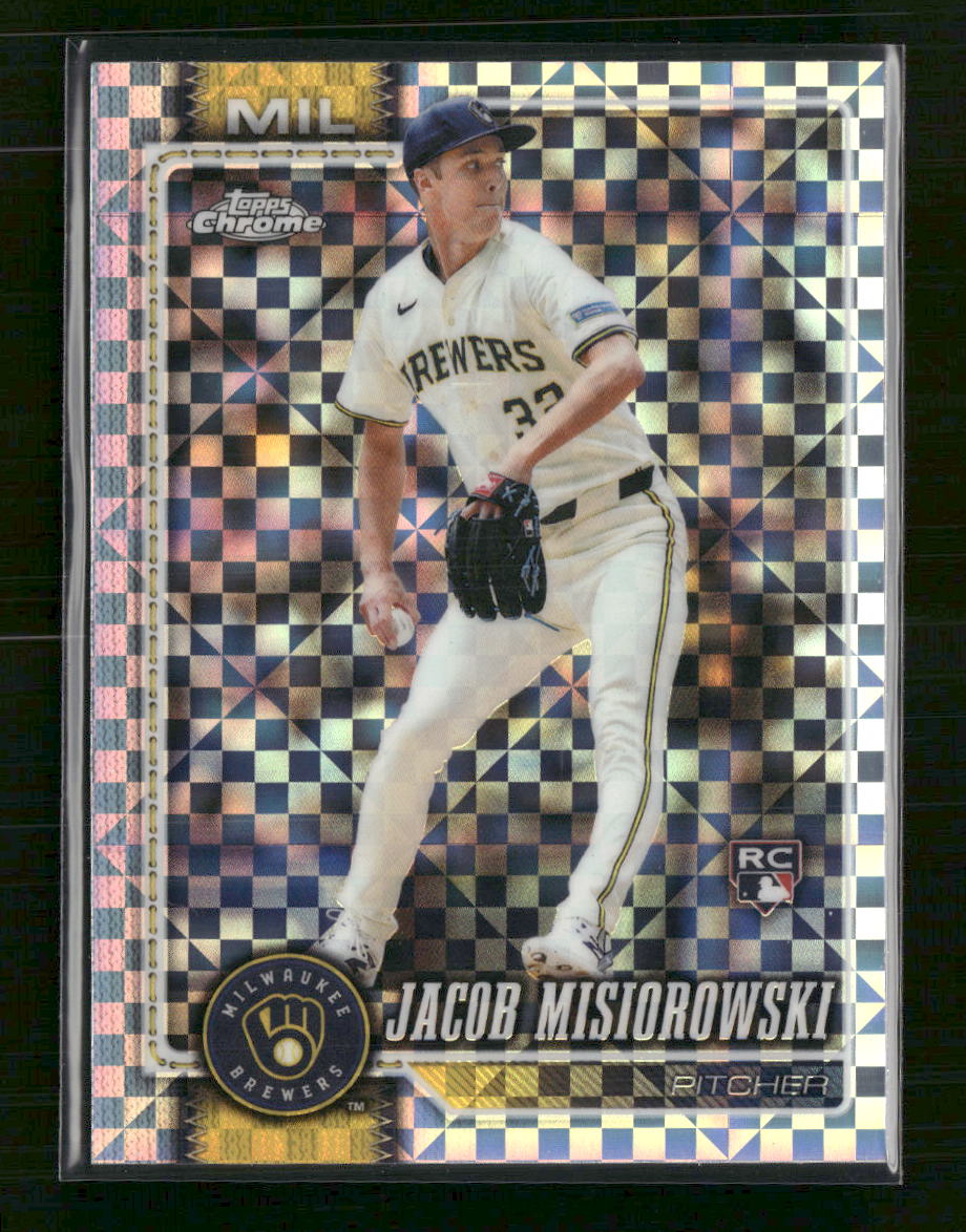 2026 Topps Chrome X-Fractors Jacob Misiorowski RC #196
