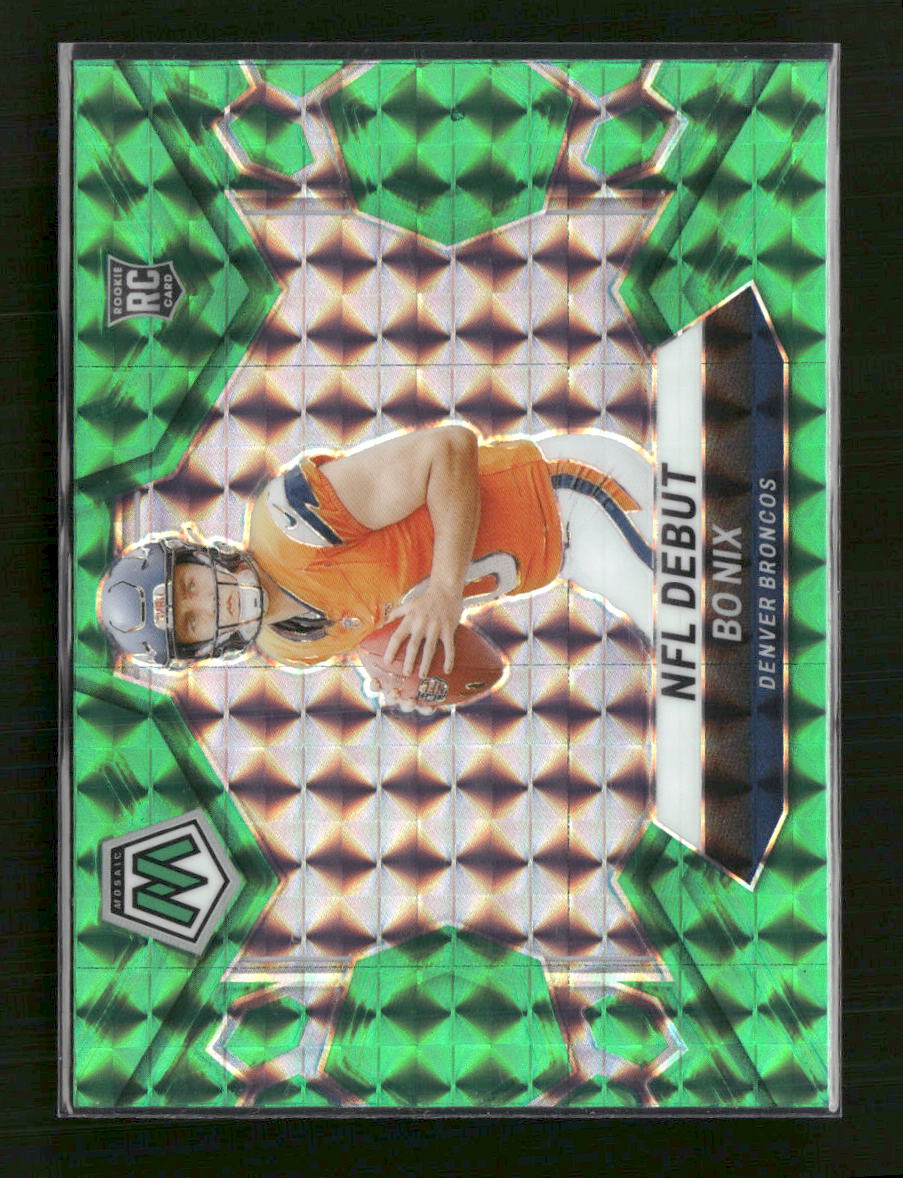 2024 Panini Mosaic Mosaic Green Bo Nix #271