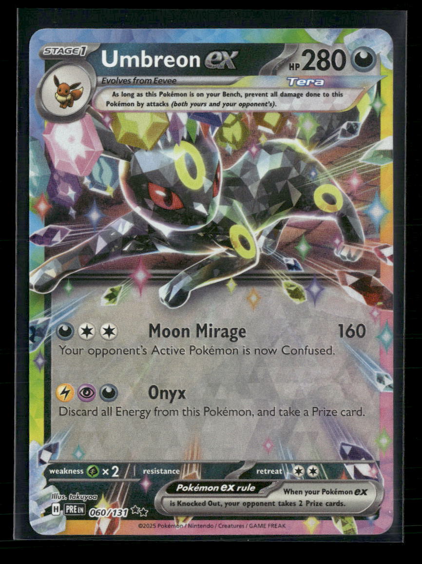 SV: Prismatic Evolutions Umbreon ex #060/131