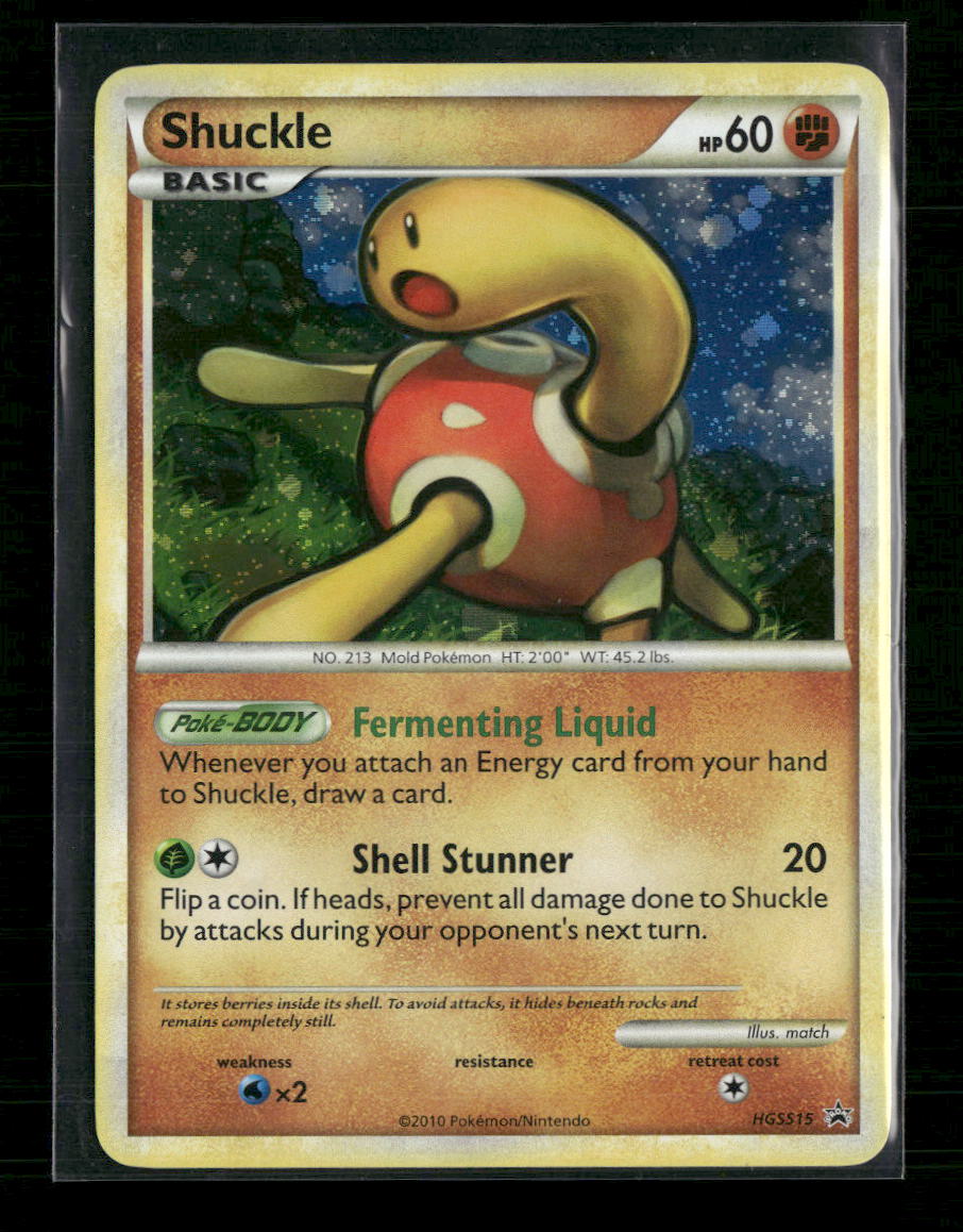 HGSS Promos Shuckle #HGSS15