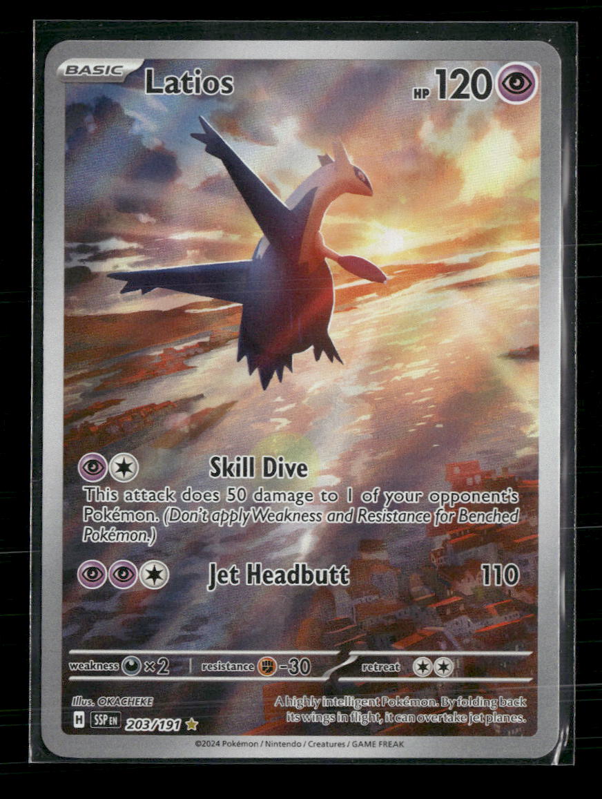 SV08: Surging Sparks Latios #203/191