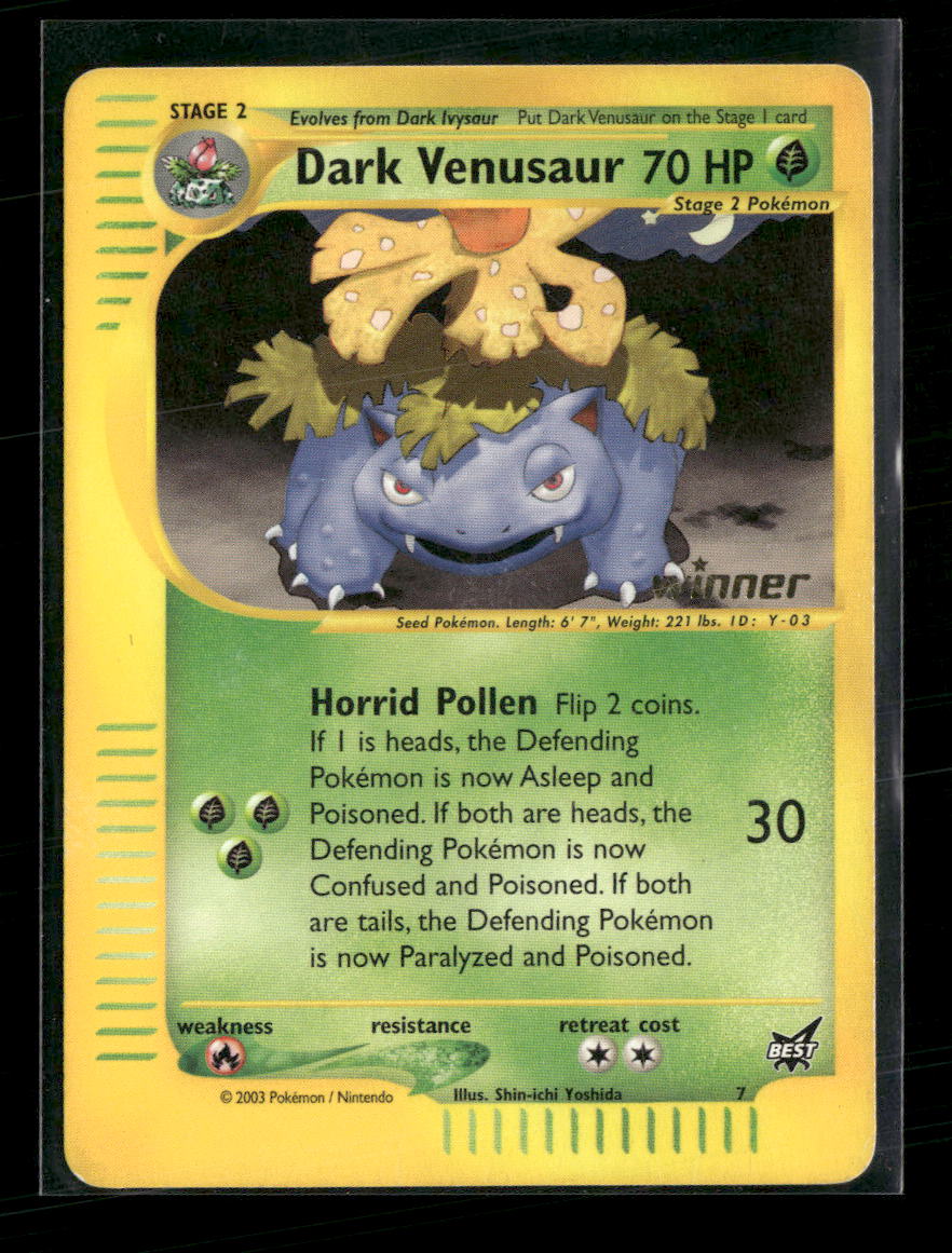 Best of Promos Dark Venusaur #007/009