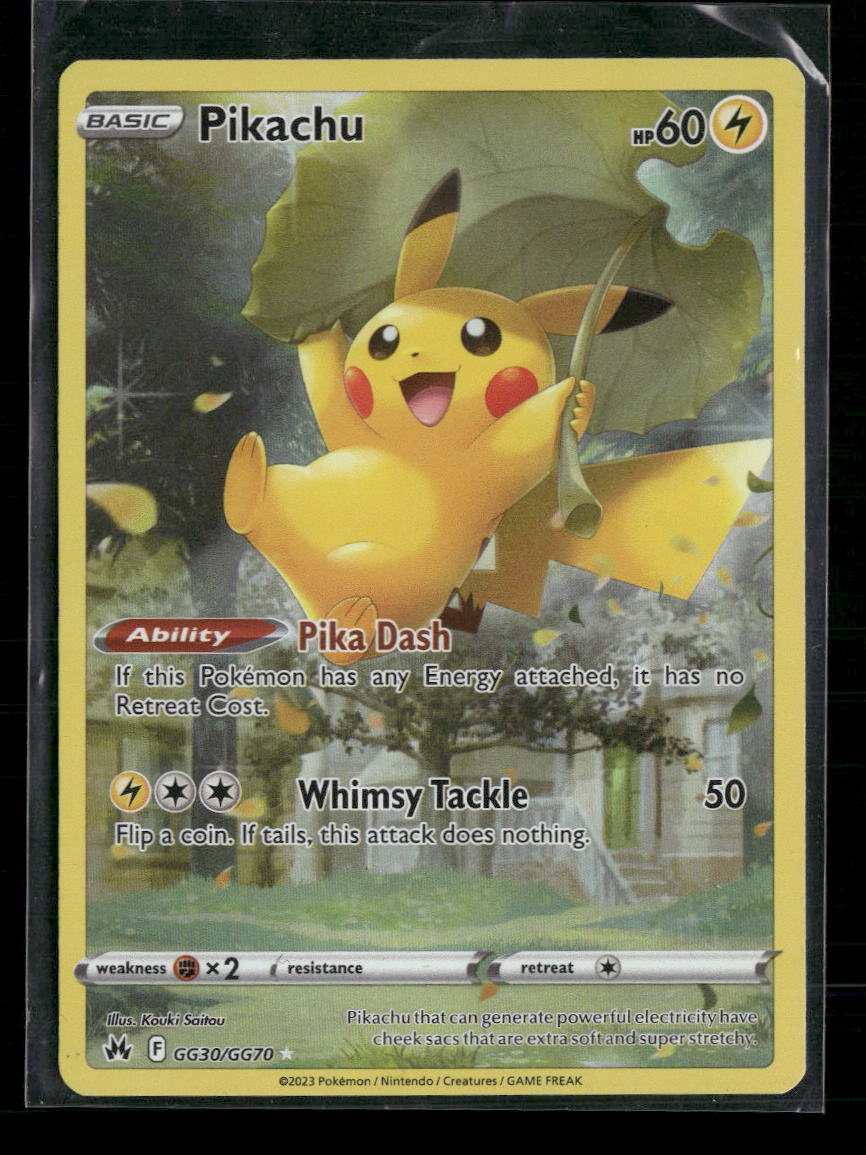 SWSH: Crown Zenith: Galarian Gallery Pikachu #GG30/GG70