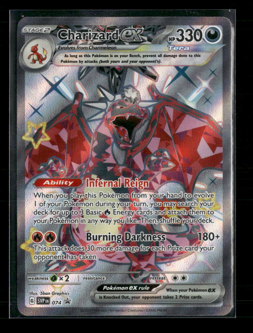 SV: Scarlet & Violet Promo Cards Charizard ex #074