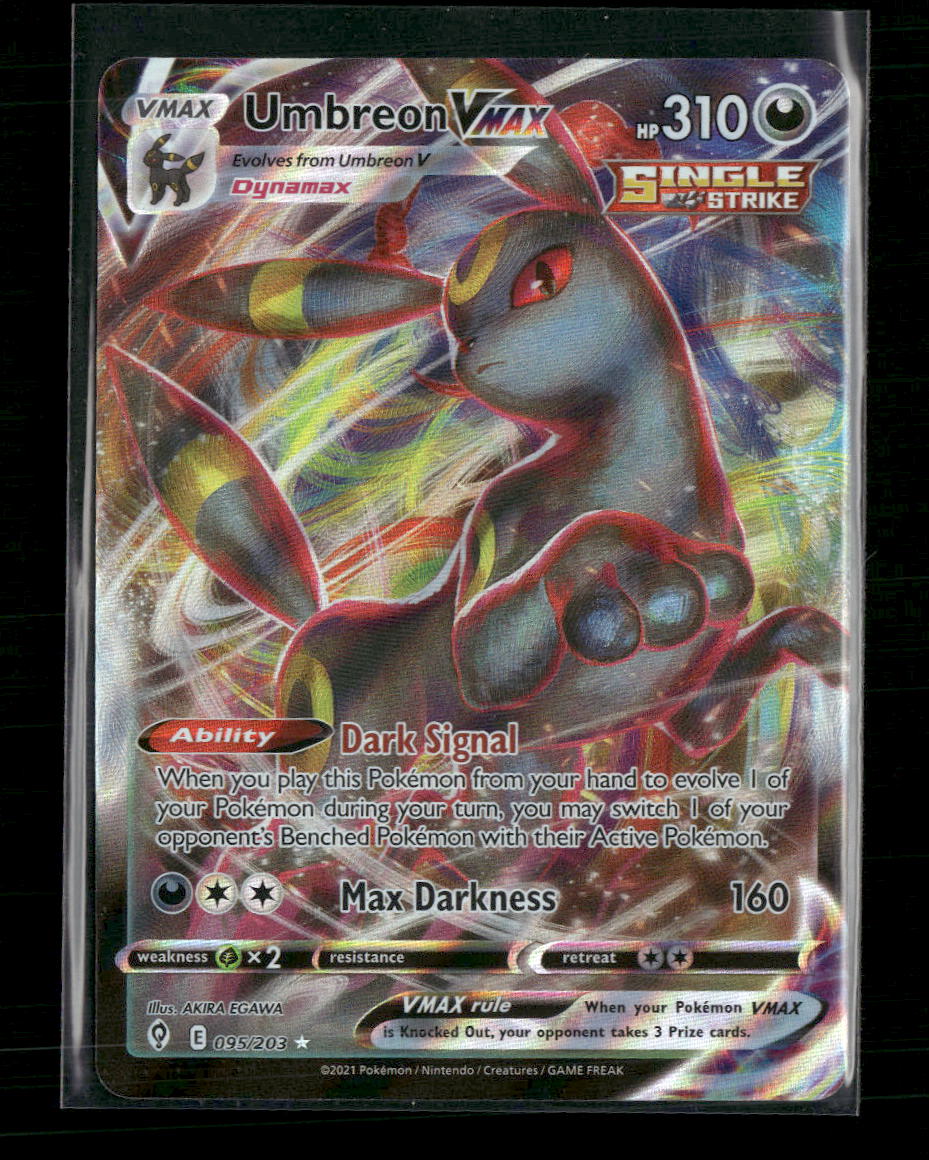SWSH07: Evolving Skies Umbreon VMAX #095/203