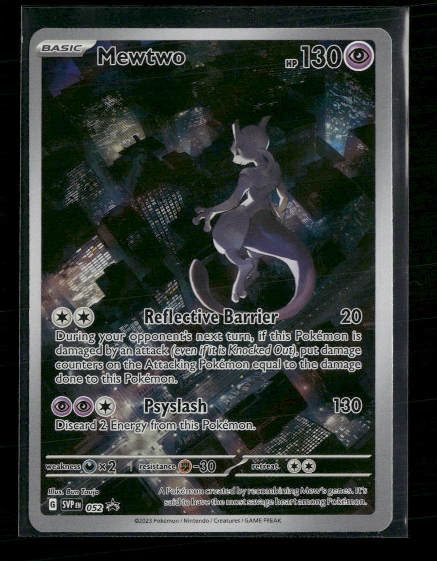 SV: Scarlet & Violet Promo Cards Mewtwo #052