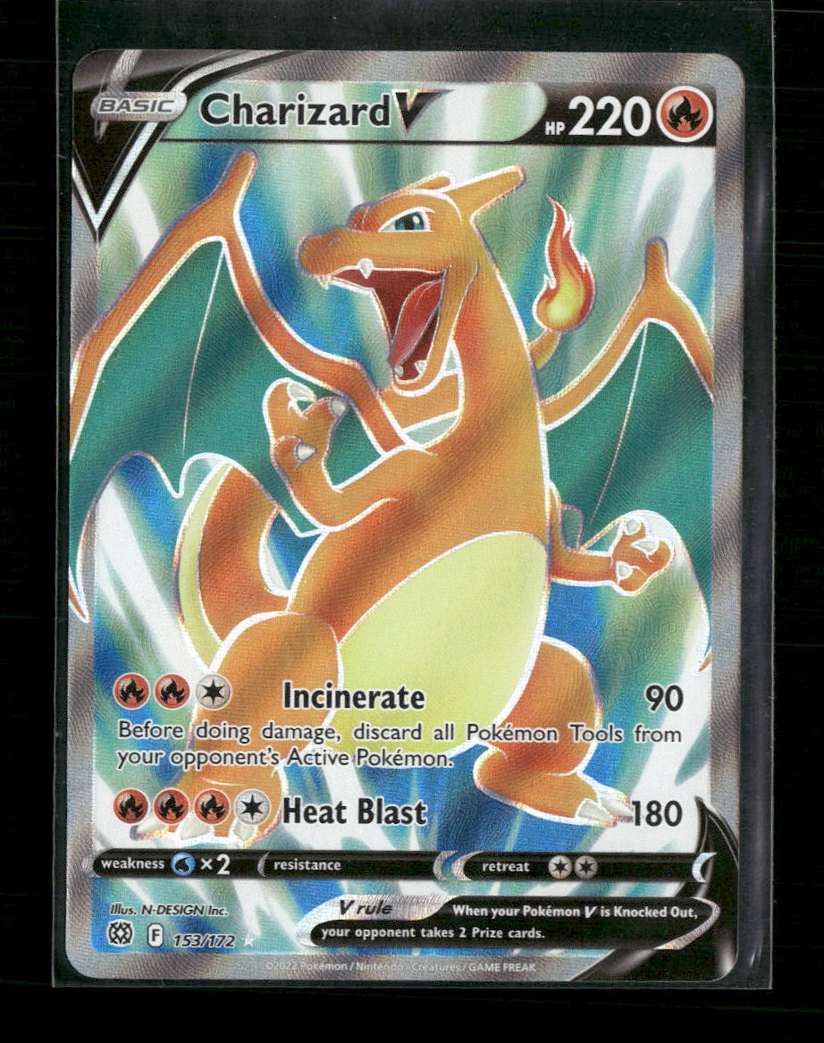 SWSH09: Brilliant Stars Charizard V (Full Art) #153/172