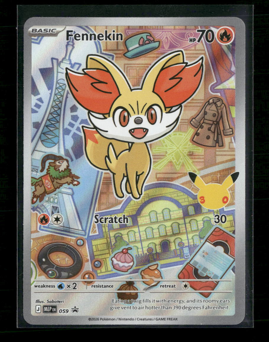 First Partner Collection 2026 Fennekin #059