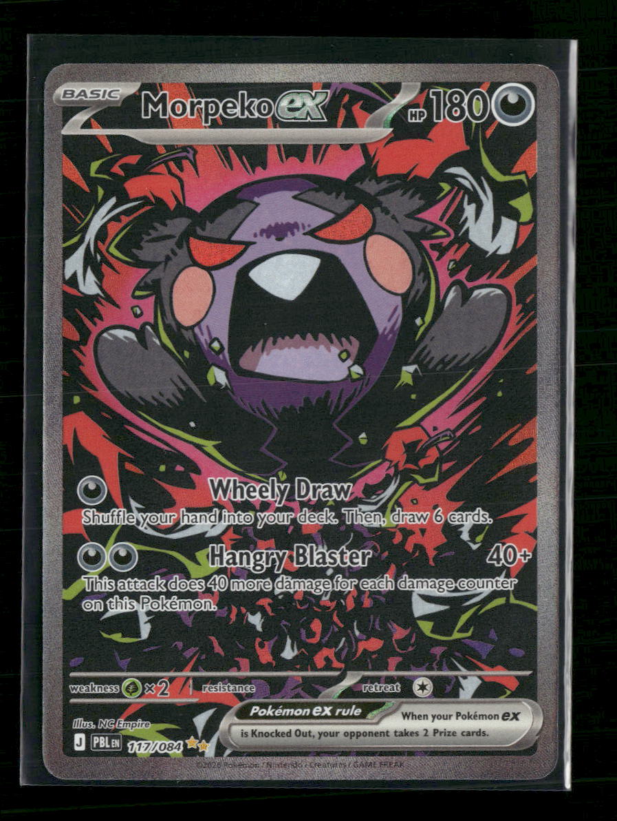 ME05: Pitch Black Morpeko ex #117/084