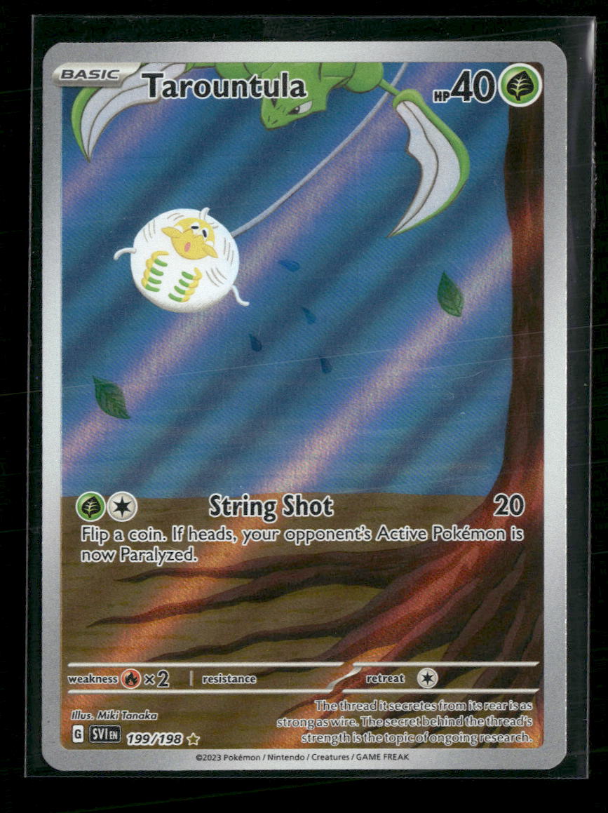 SV01: Scarlet & Violet Base Set Tarountula #199/198