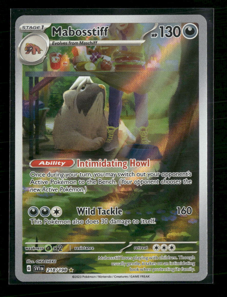 SV01: Scarlet & Violet Base Set Mabosstiff #218/198
