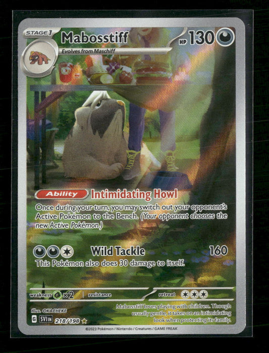SV01: Scarlet & Violet Base Set Mabosstiff #218/198