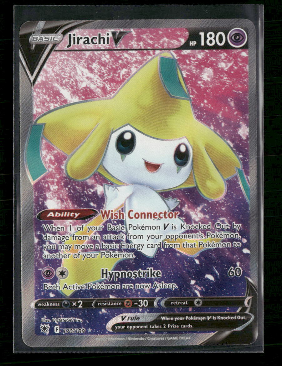 SWSH10: Astral Radiance Jirachi V (Full Art) #170/189