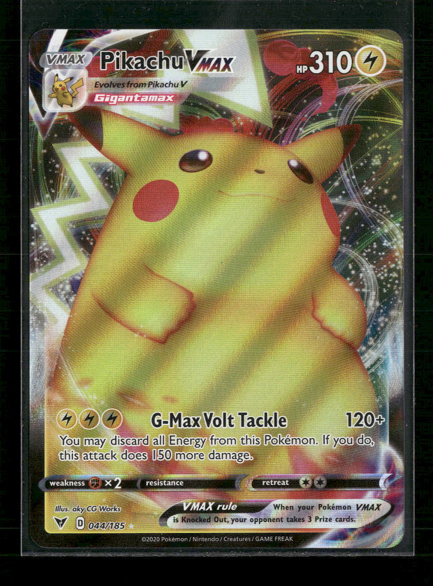 SWSH04: Vivid Voltage Pikachu VMAX #044/185