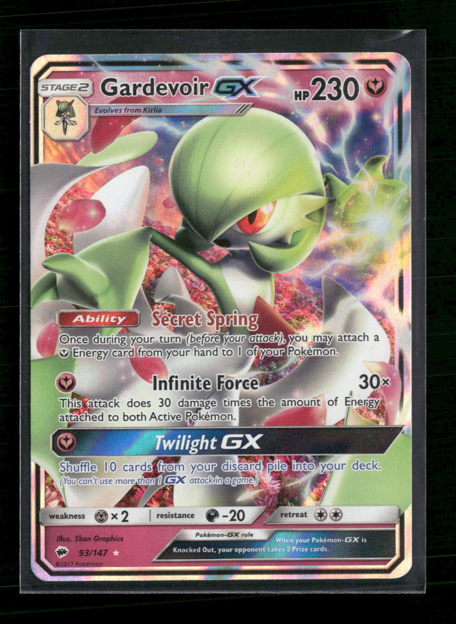 SM - Burning Shadows Gardevoir GX #93/147