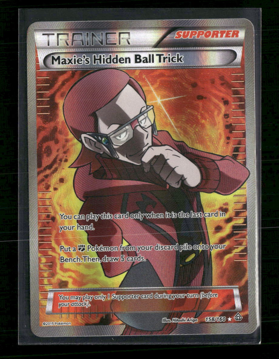 XY - Primal Clash Maxie's Hidden Ball Trick (158 Full Art) #158/160