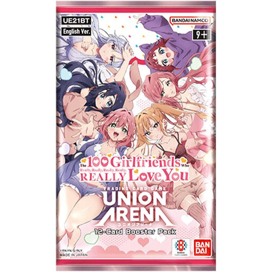 Union Arena: The 100 Girlfriends Who Really, Really, Really, Really, REALLY Love You [UE21BT] Booster Pack