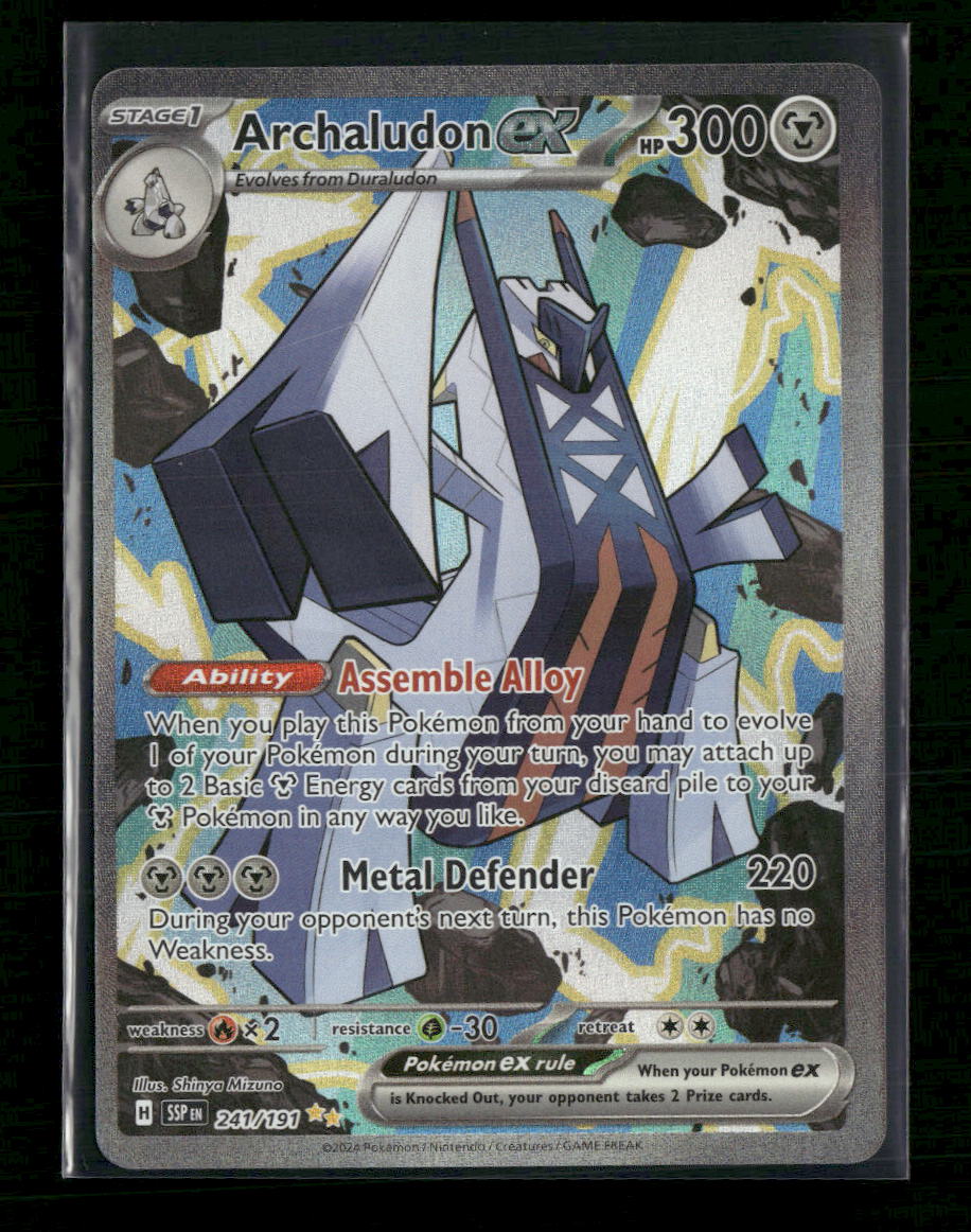 SV08: Surging Sparks Archaludon ex #241/191