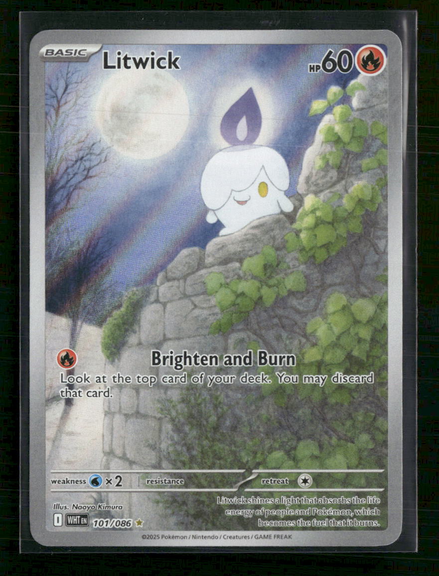 SV: White Flare Litwick #101/086