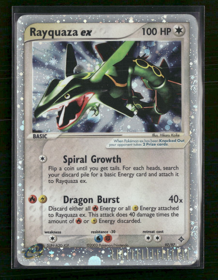 EX Dragon Rayquaza ex #97/97