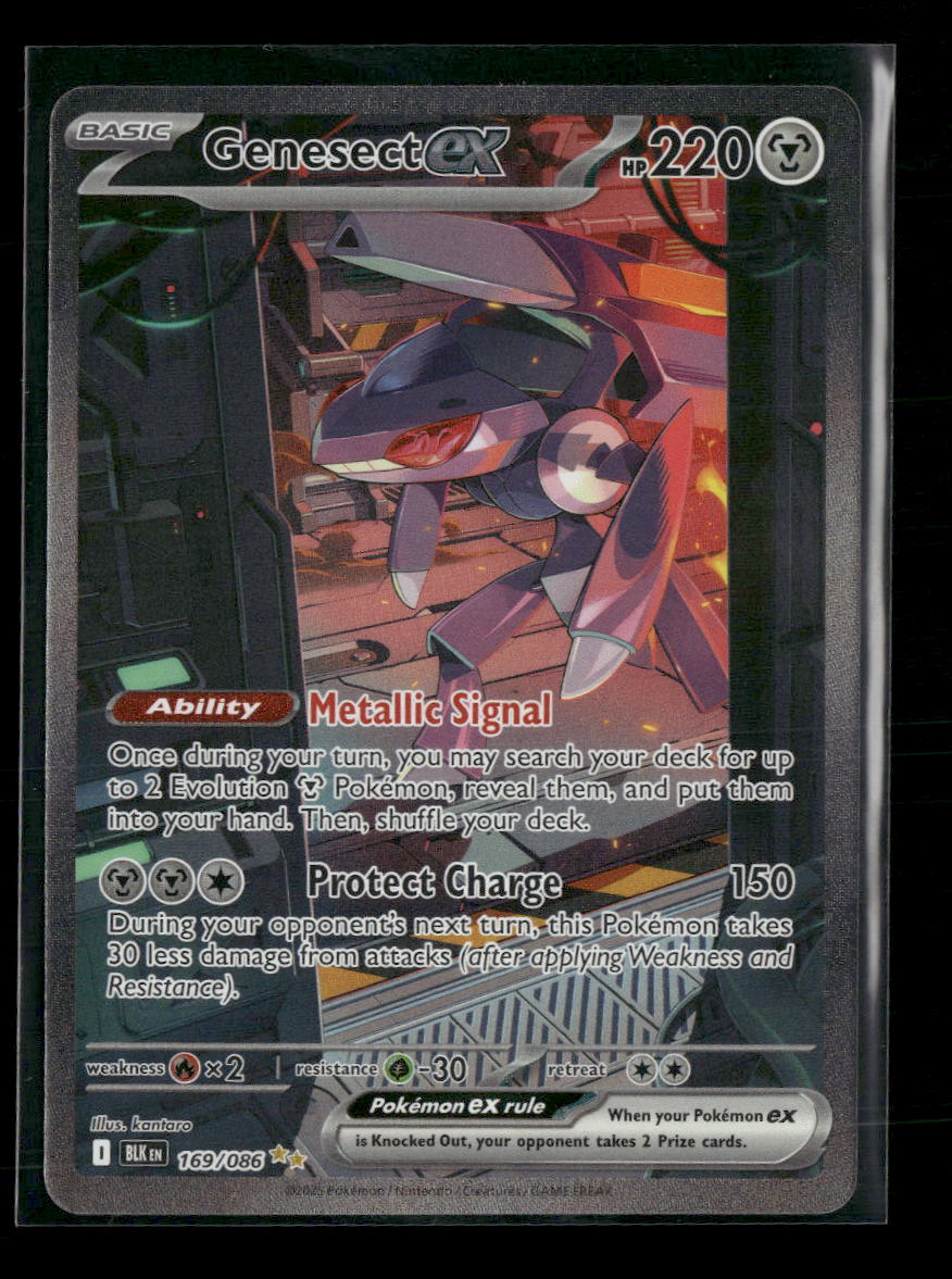 SV: Black Bolt Genesect ex #169/086
