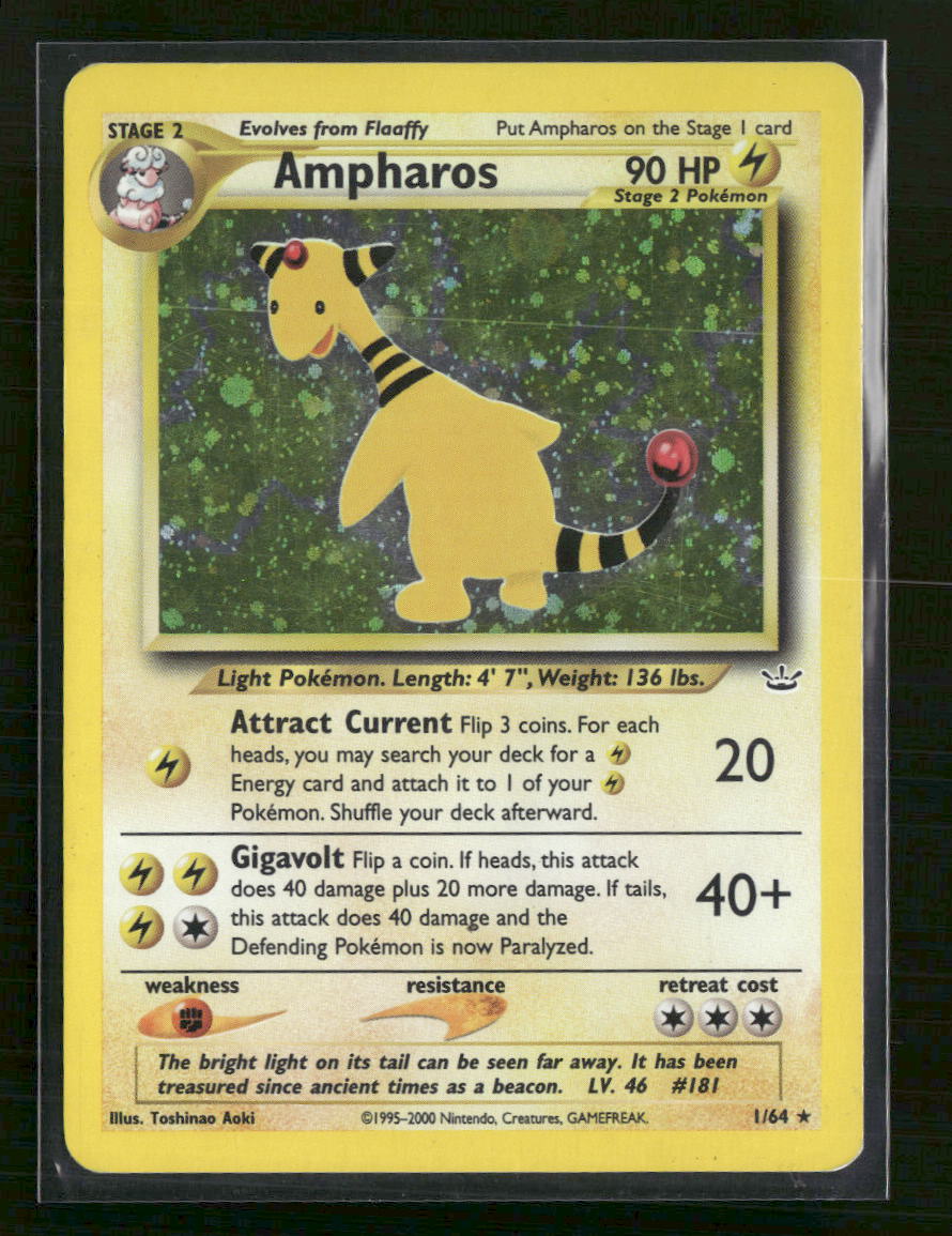 Neo Revelation Ampharos #01/64