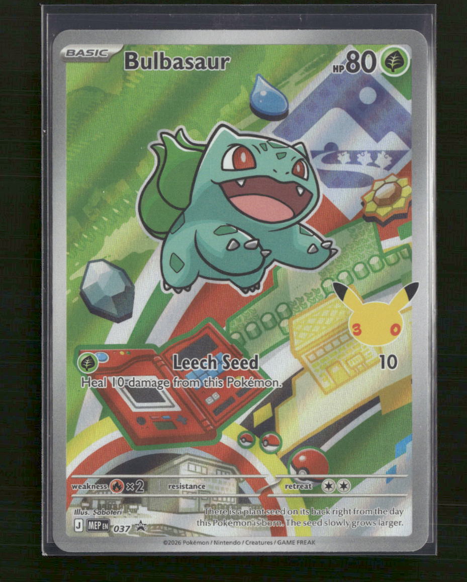 ME: Mega Evolution Promo Bulbasaur #037