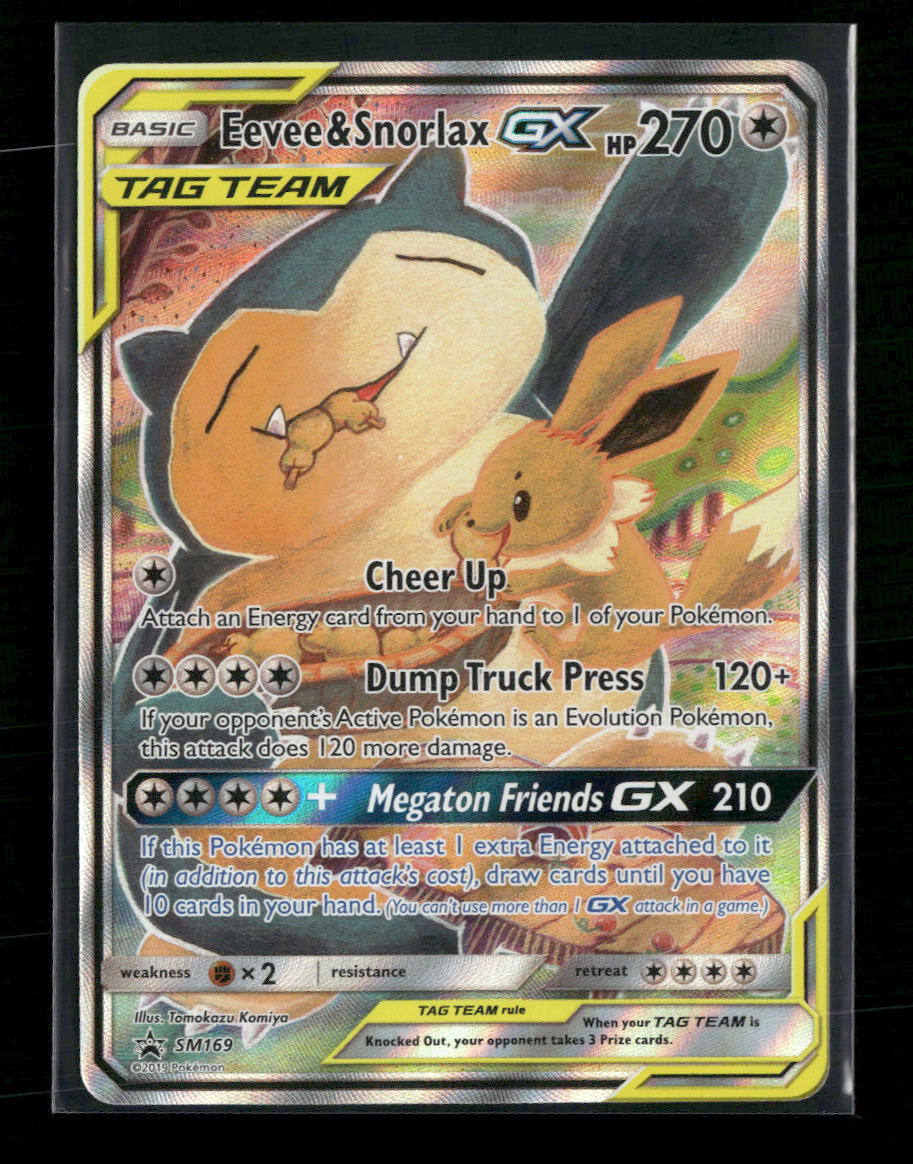 SM Promos Eevee & Snorlax GX #SM169
