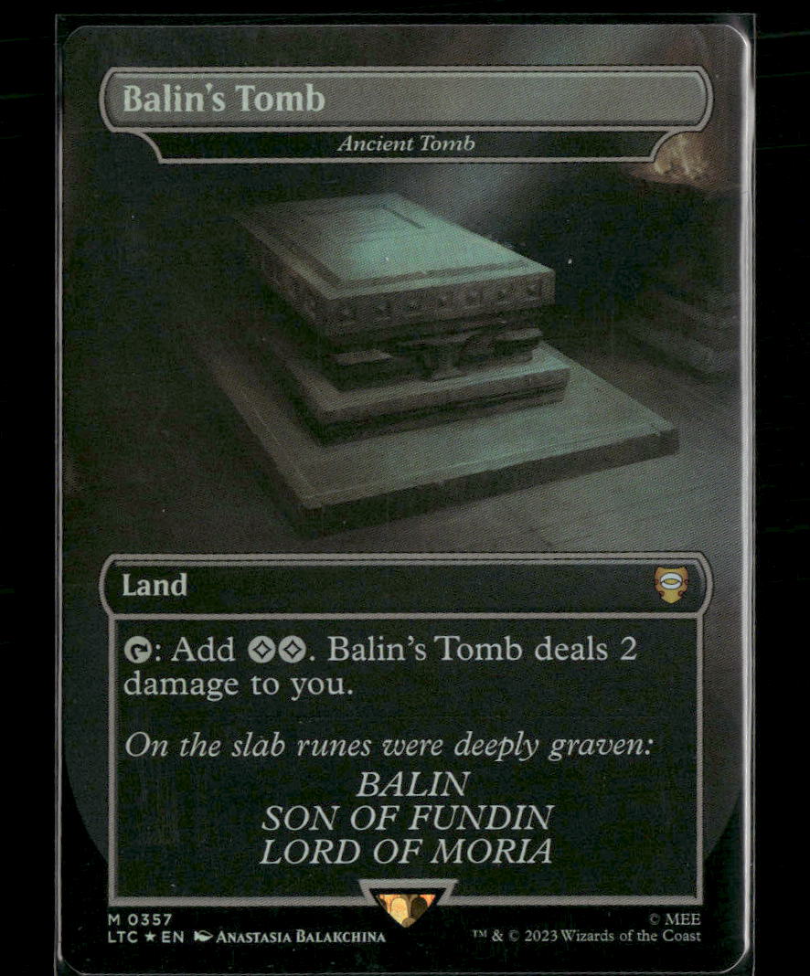The Lord of the Rings: Tales of Middle-earth Balin's Tomb Foil #357